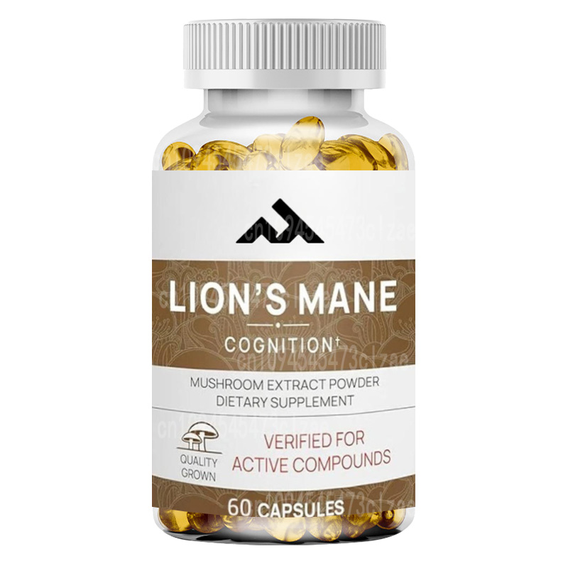 Lion Mane Mushroom - Lions Mane Mushroom Cognition (60 Capsules)