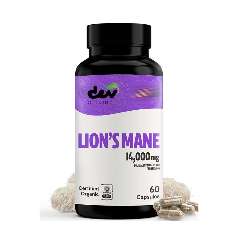 Lion Mane Mushroom - Lion Mane Supplement Capsules 14000 mg