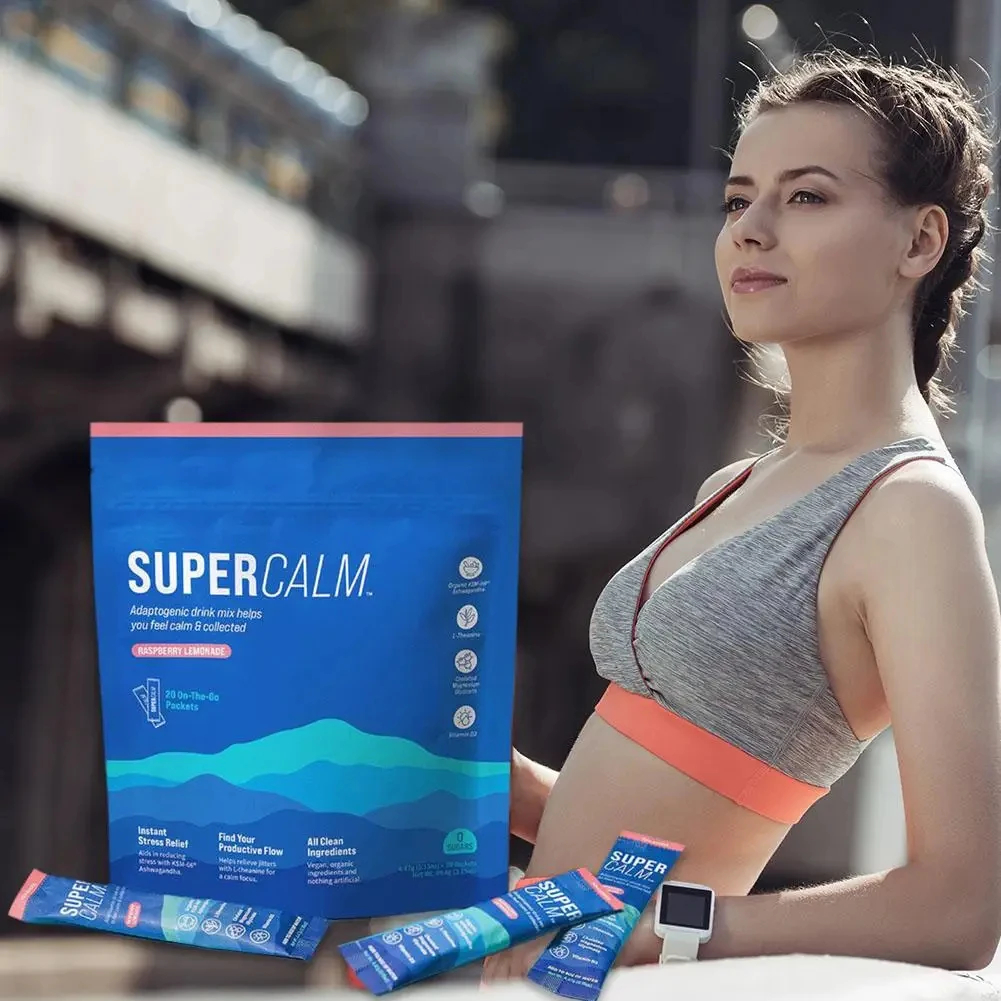 Electrolyte Powder Pack - SUPERCALM Electrolyte Raspberry Powdered Drink Mix
