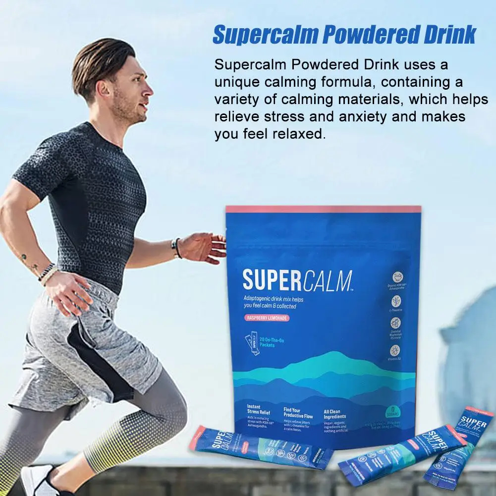 Electrolyte Powder Pack - SUPERCALM Powdered Drink Mix Soothe Mind