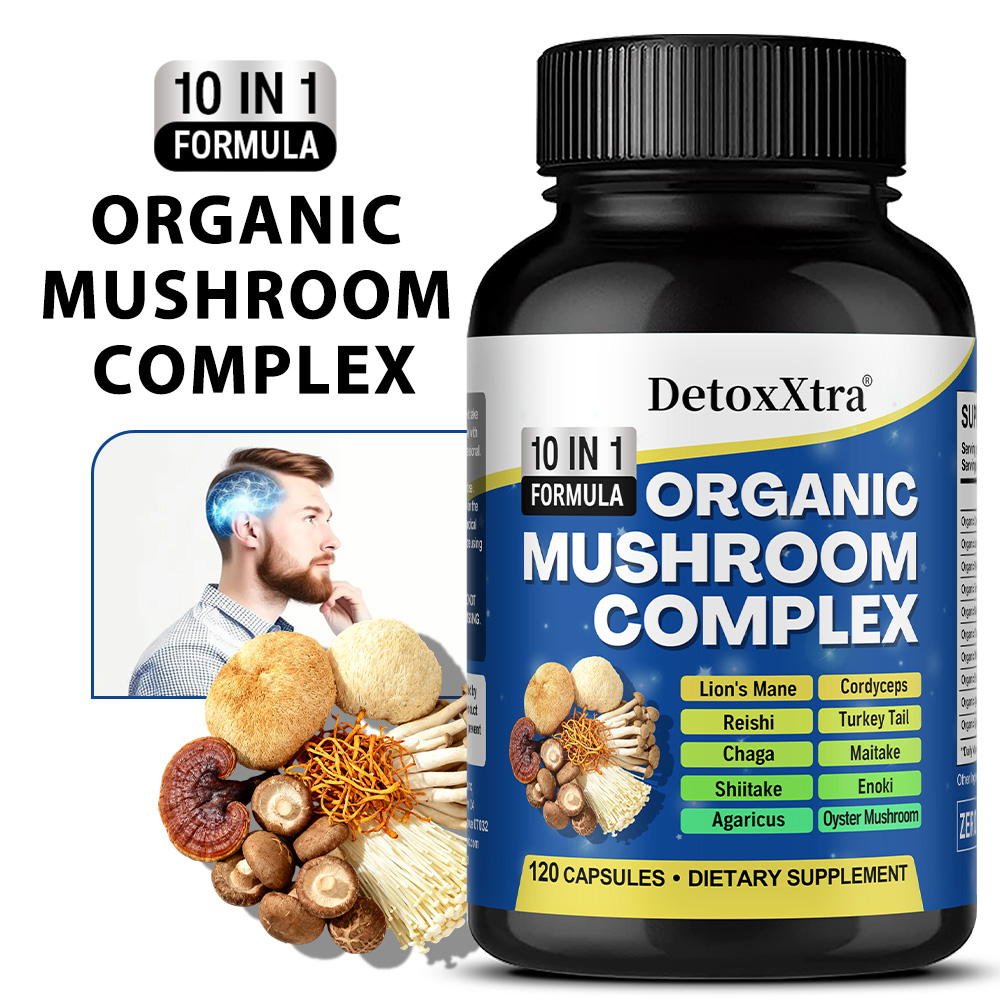 Lion Mane Mushroom - Mushroom Complex Capsules – Lions Mane,