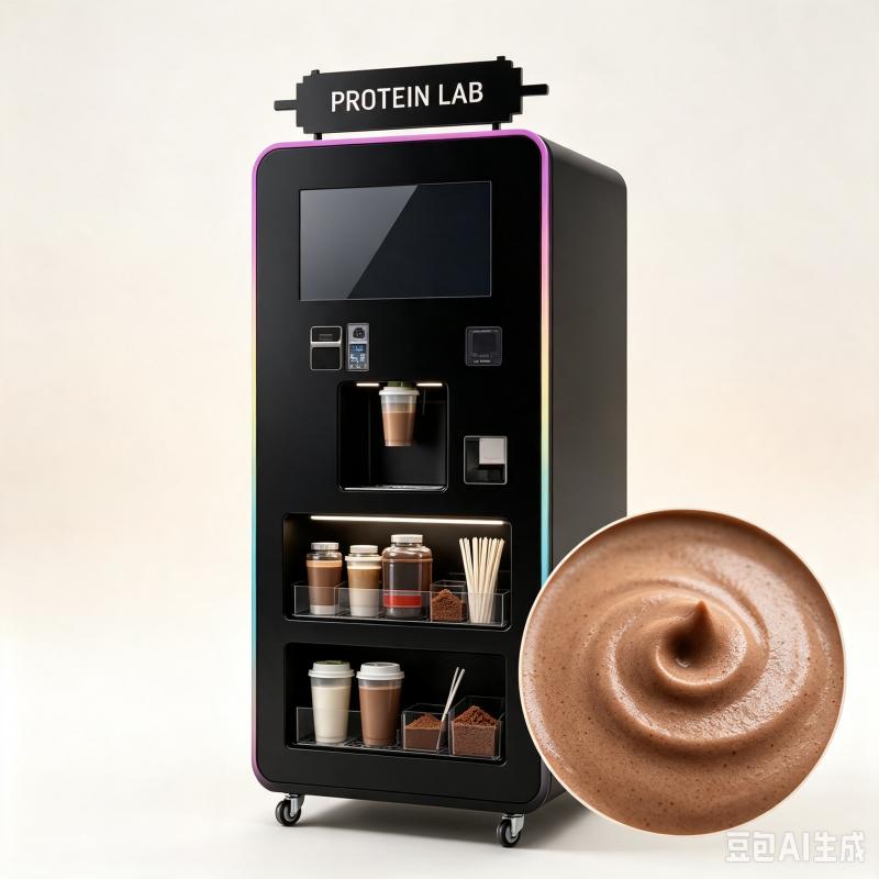 Nutrition Fitness Gym - Customized Protein Shake Vending Machine Smart
