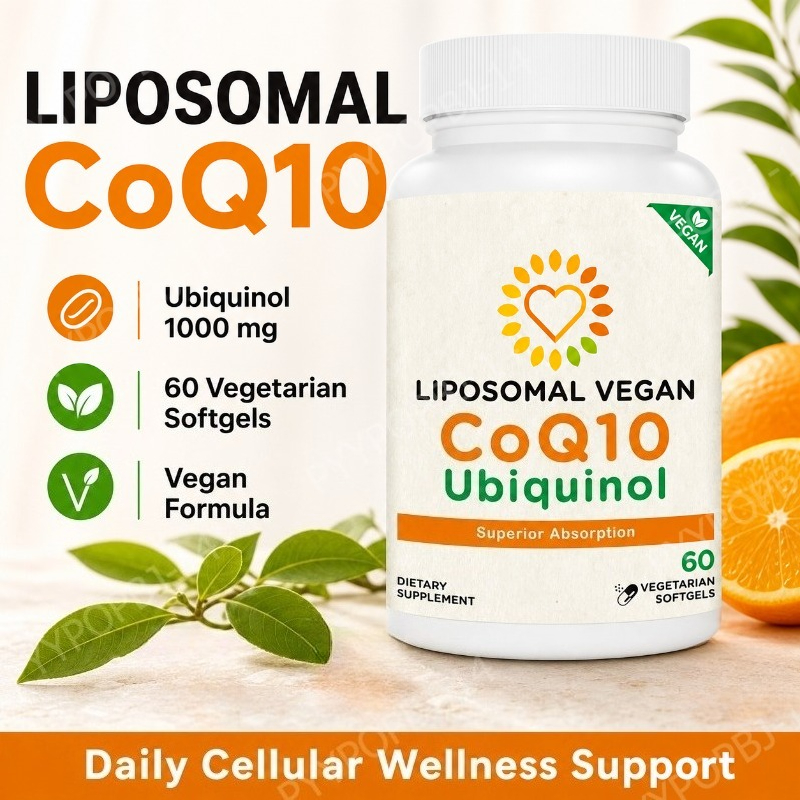 Coq10 Ubiquinol Softgel - CoQ10 Ubiquinol Supplement, 60 Vegetarian Softgels,