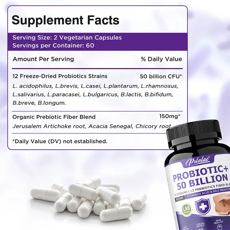Probiotic 50 Billion - Probiot - Probiotics Women Health recension och pris