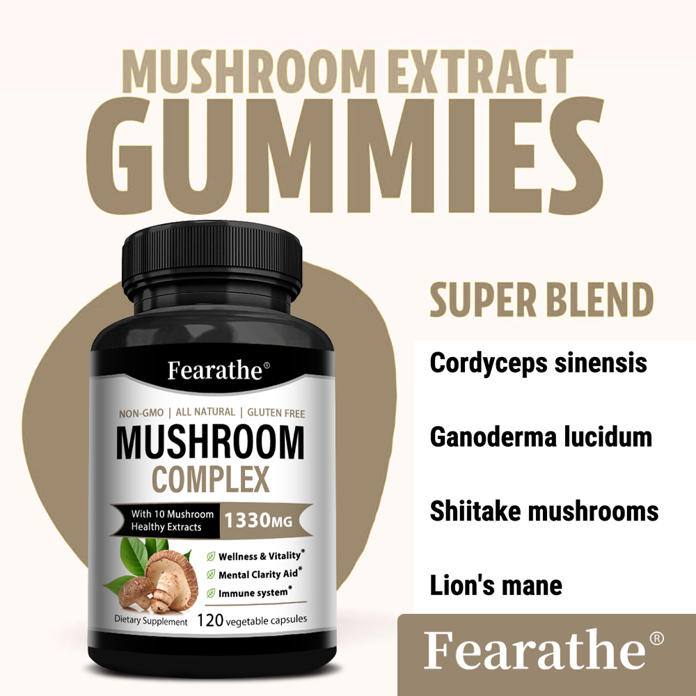 Mushroom Complex Capsules, Lio - Lion Mane Mushroom recension och pris