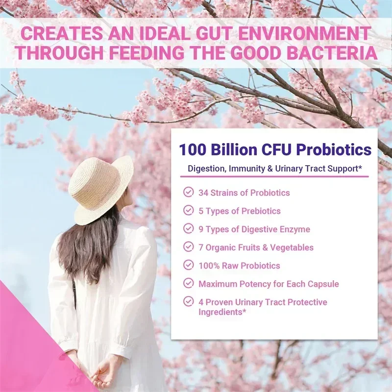 Raw Probiotics for Women - Pro - Probiotics Women Health recension och pris