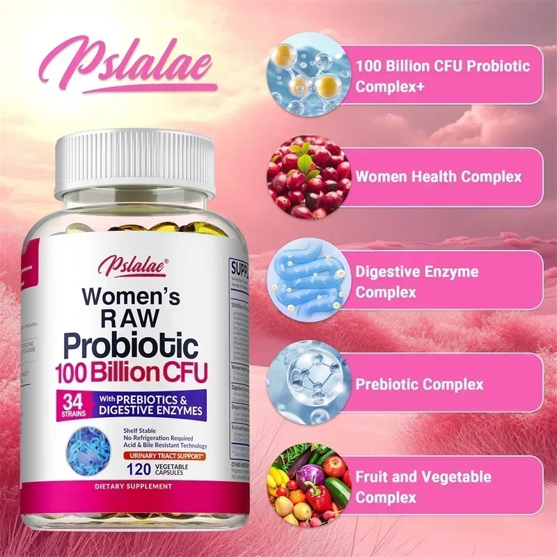 Raw Probiotics for Women - Pro - Probiotics Women Health recension och pris