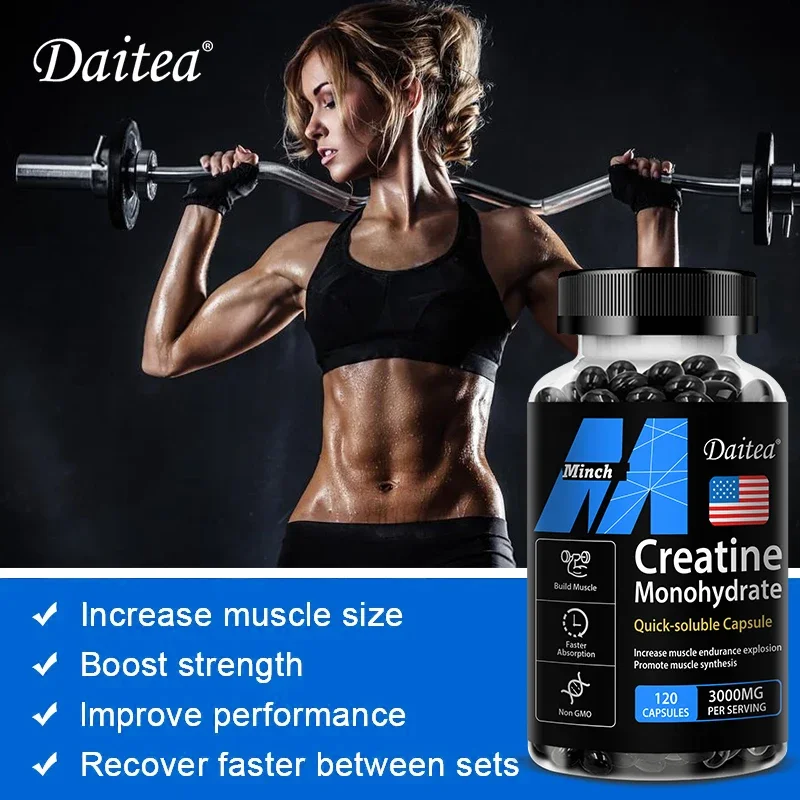 Daitea Creatine 3000 mg Monohy - Nutrition & Fitness Hub recension och pris