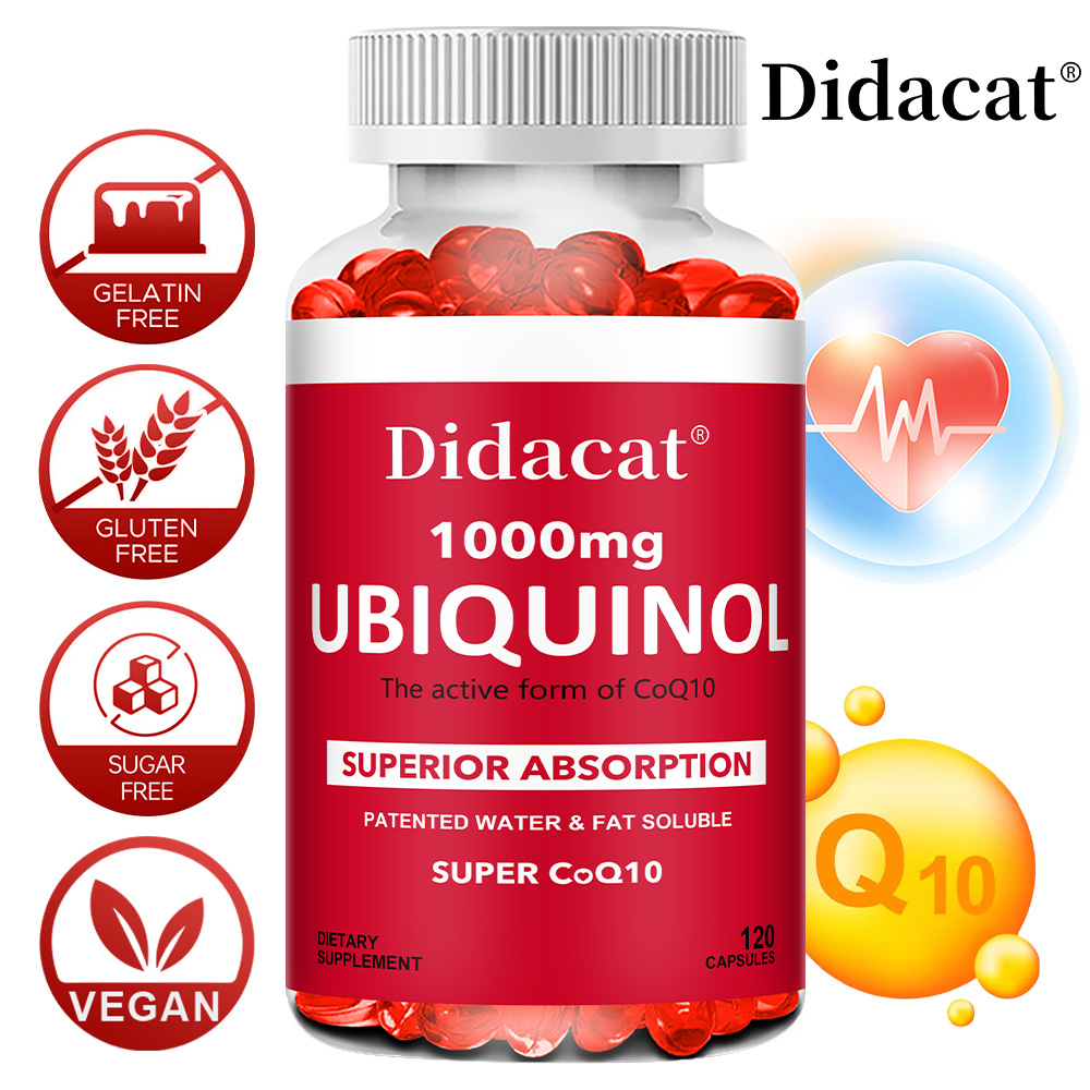 Ubiquinol CoQ10 Vegetable Soft - Coq10 Ubiquinol Softgel recension och pris