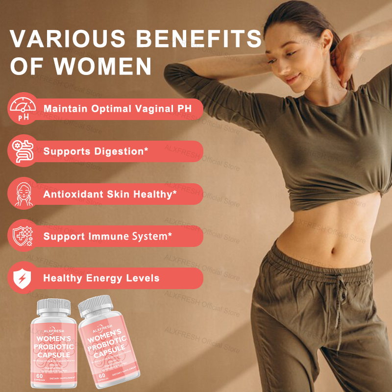 Probiotic Capsules Improve Int - Probiotics Women Health recension och pris