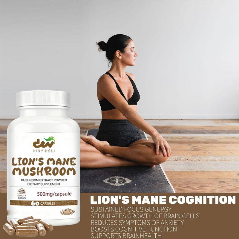 Lion Mane Mushroom Extract Cap - Lion Mane Mushroom recension och pris