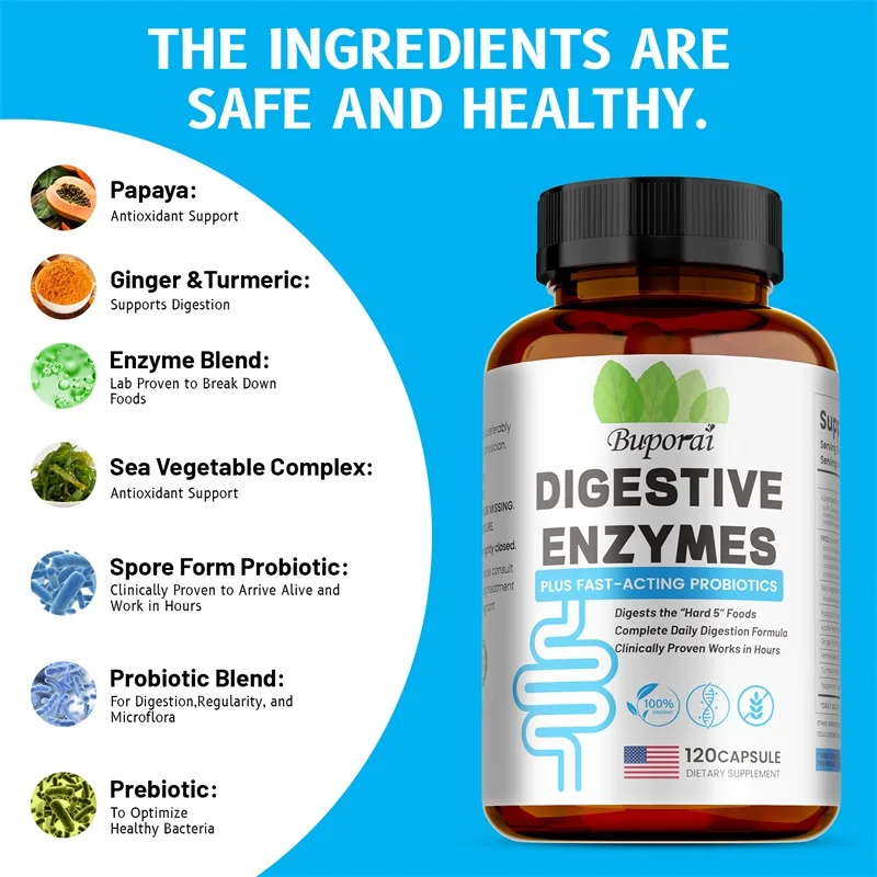 Digestive Enzymes Supplement - - Probiotics Women Health recension och pris