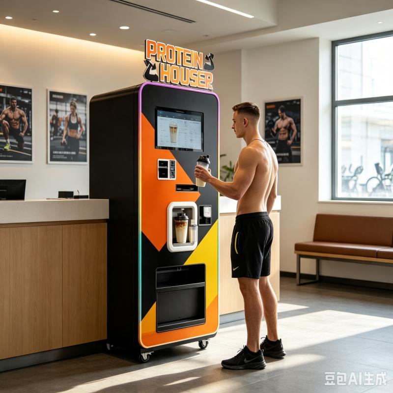 Protein Shake Vending Machine  - Nutrition Fitness Gym recension och pris