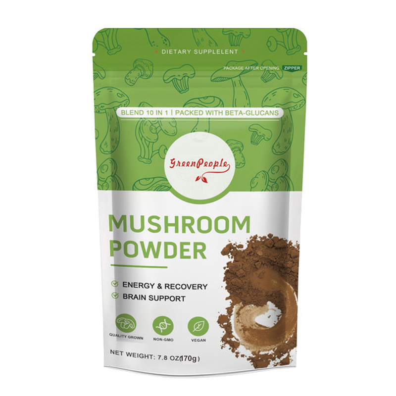 GREENPEOPLE 10-in-1 Mushrooms  - Lion Mane Mushroom recension och pris