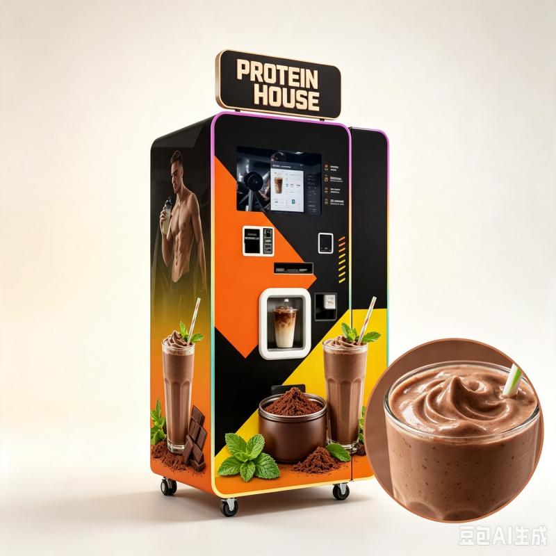 Protein Shake Vending Machine  - Nutrition Fitness Gym recension och pris