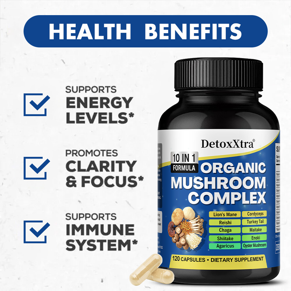 Mushroom Complex Capsules – Li - Lion Mane Mushroom recension och pris