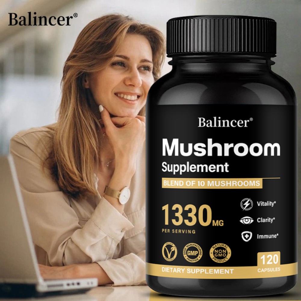 Mushroom Complex Supplements - - Lion Mane Mushroom recension och pris