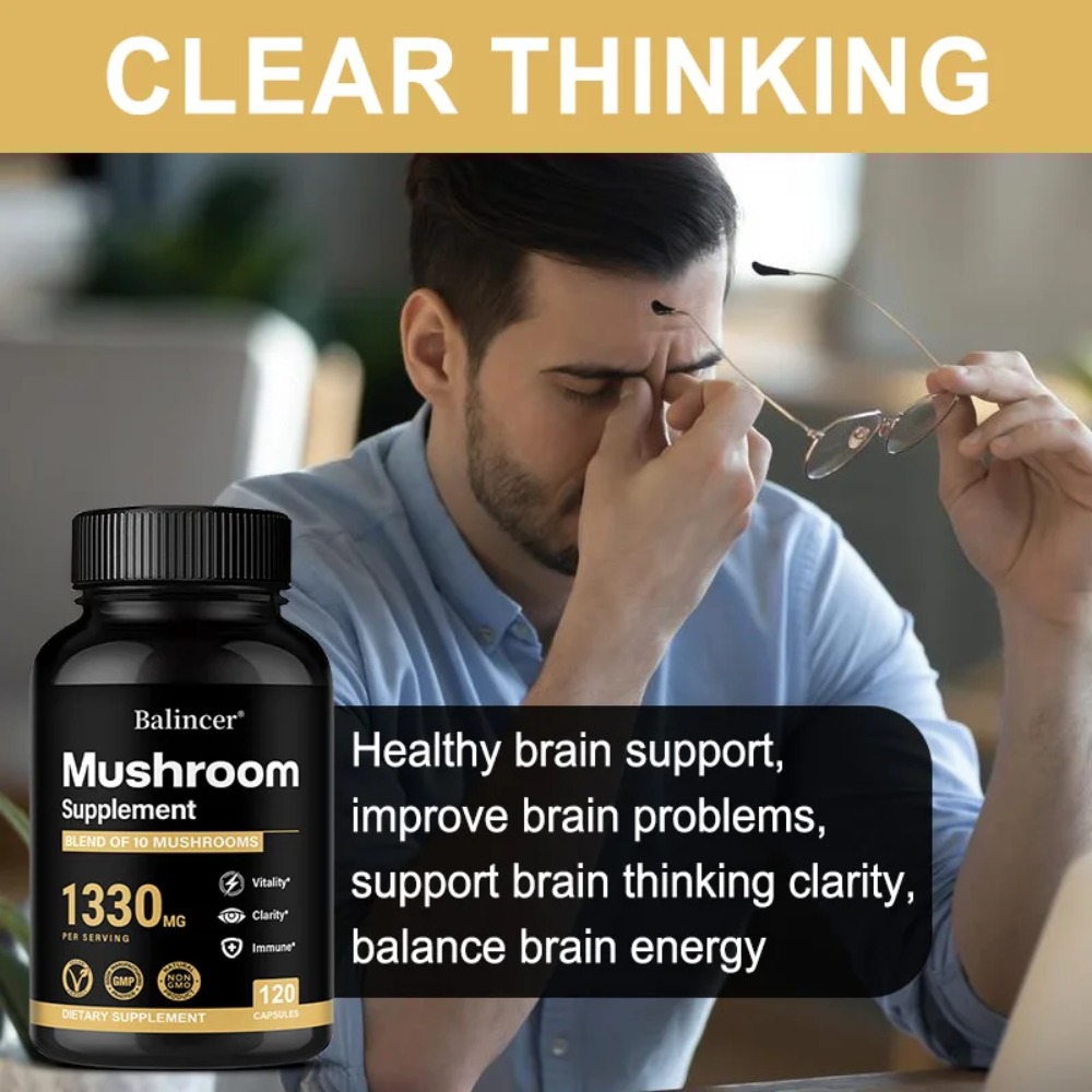 Mushroom Complex Supplements - - Lion Mane Mushroom recension och pris