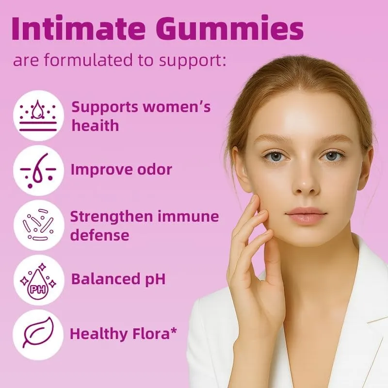 Feminine Gummies for Women - P - Probiotics Women Health recension och pris