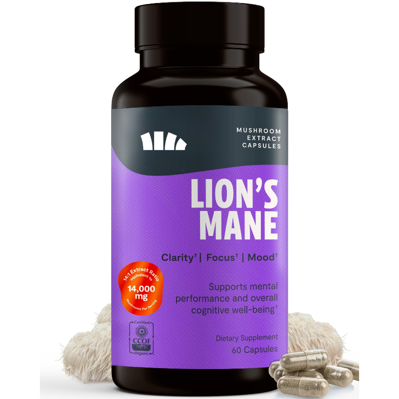 Lion Mane, Turkey Tail, Ganode - Lion Mane Mushroom recension och pris