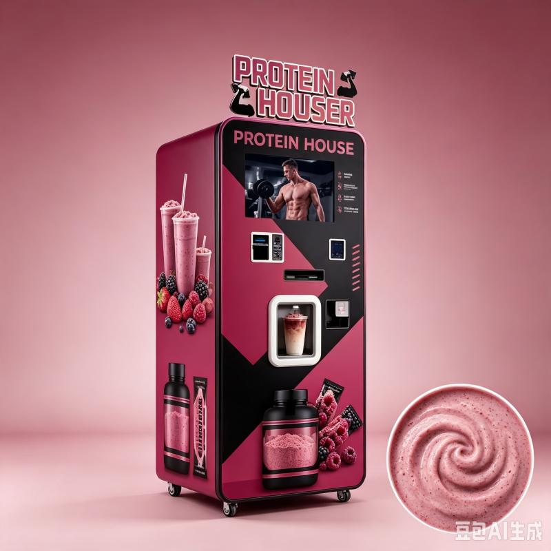 Protein Shake Vending Machine  - Nutrition Fitness Gym recension och pris