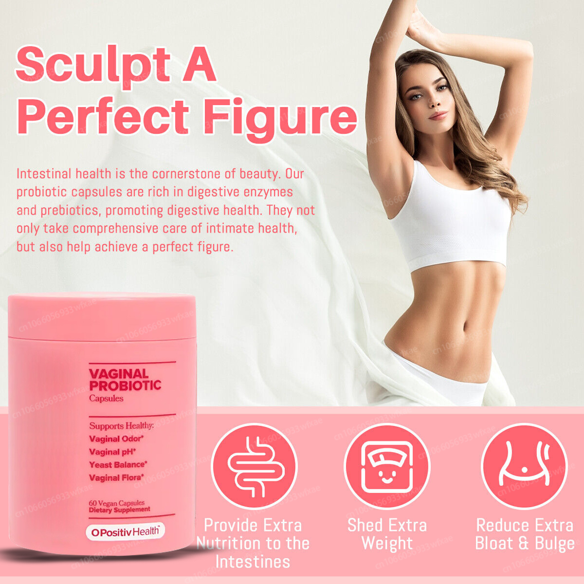 Woman Capsules Probiotic Vitam - Probiotics Women Health recension och pris