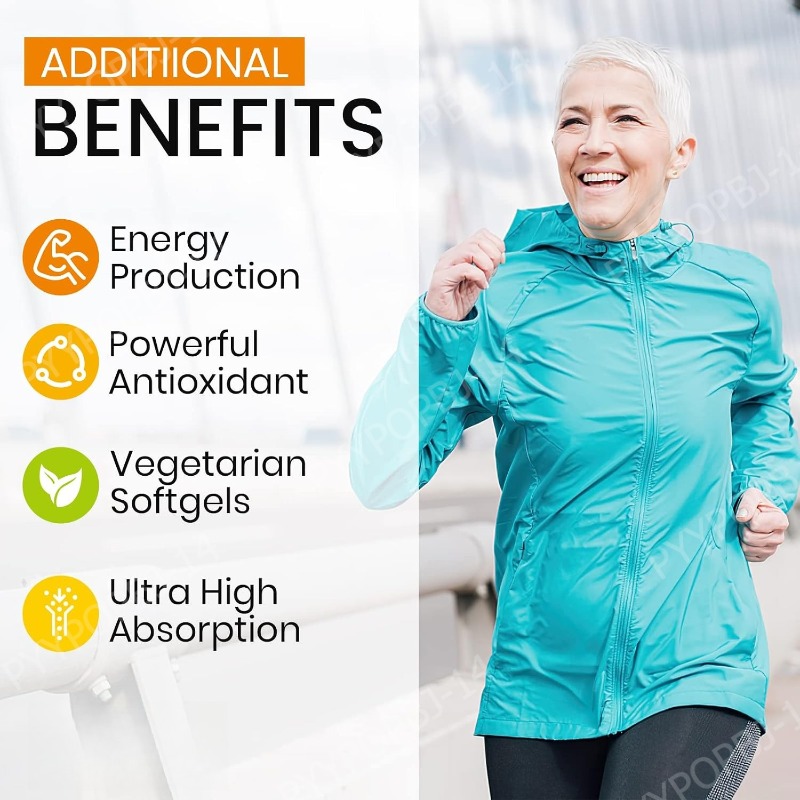 CoQ10 Ubiquinol Supplement, 60 - Coq10 Ubiquinol Softgel recension och pris